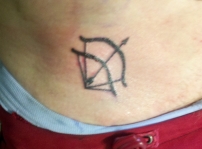 Rocky's Dark Hunter tattoo Rocky's Dark Hunter tattoo