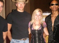 Laura with some of the Dark-Hunters