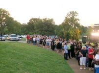 More of the line hours before we started