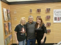 My old man meeting my favorite authors.