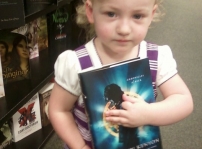 my daughter Emi and Nick's book :)