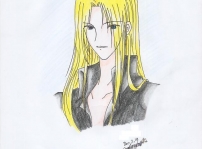 it was just a doodle for a friend but some how i think...i'm not sure it could be Ash..xD