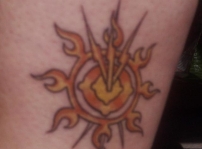 Connie's Acheron tattoo
