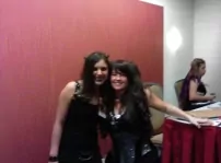 Sherrilyn and one of her fighting Simi's (Jessica)