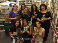 Fans of SK in Spain, celebrating the sale of Born of Night and Dream Warrior
