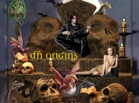 Ash & Tory & Sebastos & baby dragons in Katoteros, DH Origins