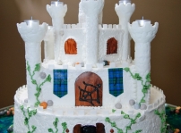 OUr bit of Dark Hunter-ness added to our wedding(if you dont see it, look at the door)