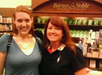 Me and Sherri in Oxford, PA 8/5/11 - Too bad you can't see my wings very well!
