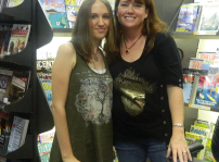 Me & Sherrilyn at the Richmond, VA signing 8/04/11